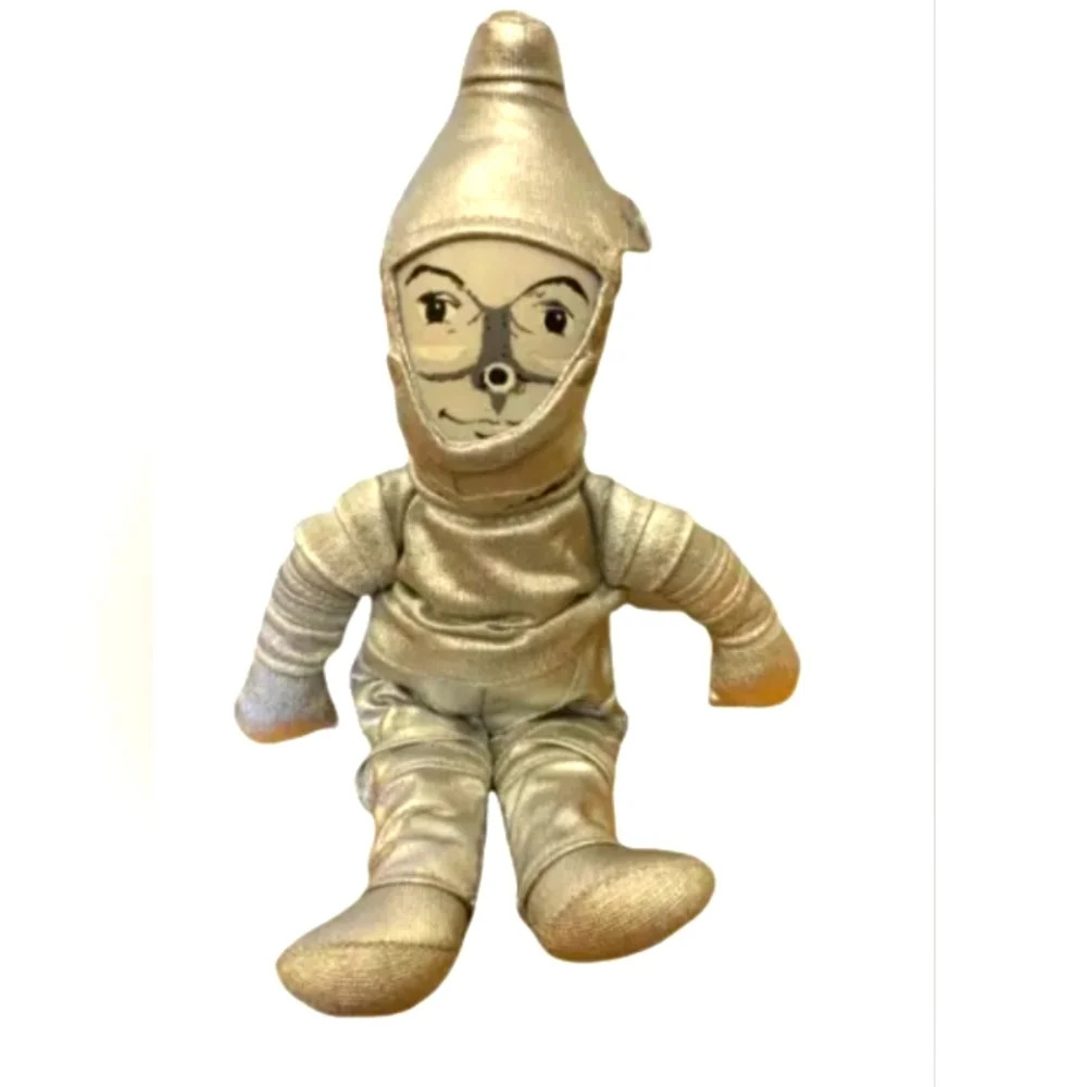 Vintage 1989 Wizard of Oz Live Tin Man Plush Doll Toy 50th Anniversary.